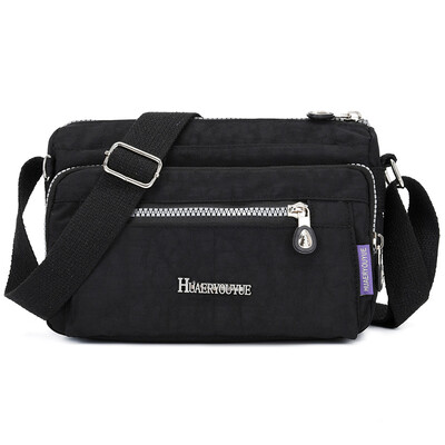 

Casual slanting small womens fashion nylon womens bag Oxford cloth single shoulder bag fashion light canvas bag