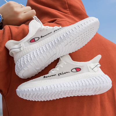 

Ins white summer mens shoes breathable thin running shoes