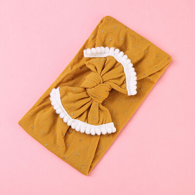 

Baby Toddler Girls Kids Bunny Rabbit Bow Knot Turban Headband Hair Band Headwrap