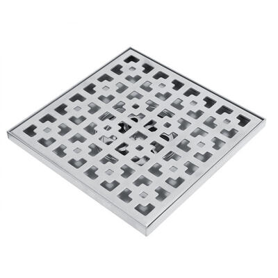 

Greensen Stainless Steel Shower Floor Drain Bathroom Drainage Gully Leakage Core Square 2020cm