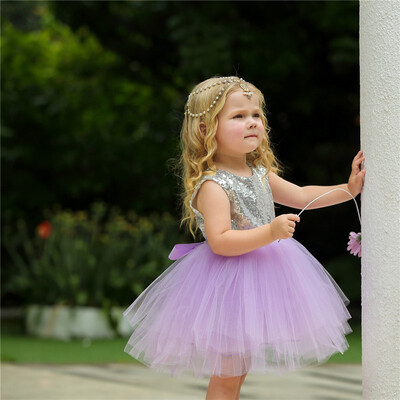 

AISHAGONGZHU Girls princess dress mini dress skirt childrens clothing 14644