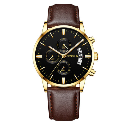 

Gobestart Luxury Watches Quartz Watch Stainless Steel Dial Casual Bracele Watch
