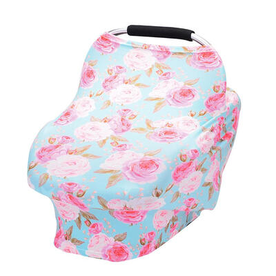 

Nursing Breastfeeding Privacy Cover Printed Baby Stroller Car Seat Scarf