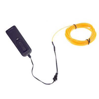 

Tailored 3M Neon Light Dance Party Decor Car LED Flexible Wire Rope Tube Strip Tube