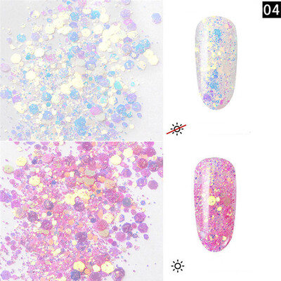

Toponeto Optical Chameleon Mirror Powder DIY Dust Nail Art Glitter Chrome Pigment