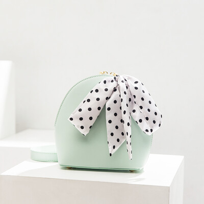 

Summer Feminine Silk Scarf Shell Bag Ins 100 Hand-held Small Bag Slant Bag