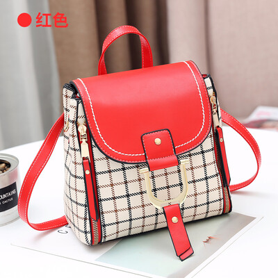 

On the new small bag womens double shoulder bag women Korean version of the fashion hundred-shoulder backpack slant bag small fre