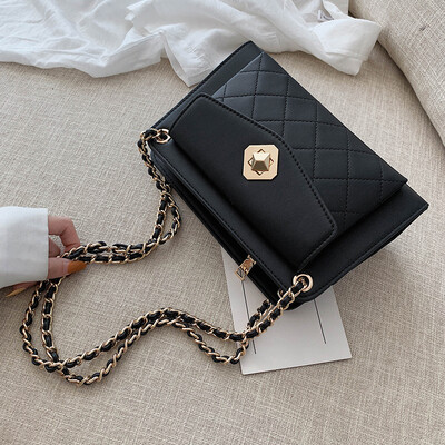 

Advanced sense bag handbags new 2019 foreign gas chain bag fashion shoulder bag wild ins chain chain Messenger bag