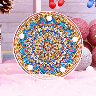 

DIY LED Diamond Painting Mandala Full Special Shaped Night Light Home Decor