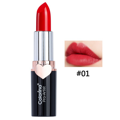 

Sexy Heart Red Velvet Lipstick maquiagem Waterproof Non-Stick Cup Long Lasting Moisturizing Lipstick Matte Nautral Makeup