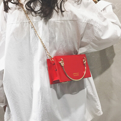 

Advanced sense bag Yangqi chain handbags new 2019 texture Messenger bag female wild ins portable small square bag