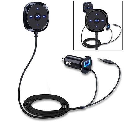 

convenient USB Car Bluetooth Kit Handsfree Telephone System Receiver Bluetooth Player FM Transmitter