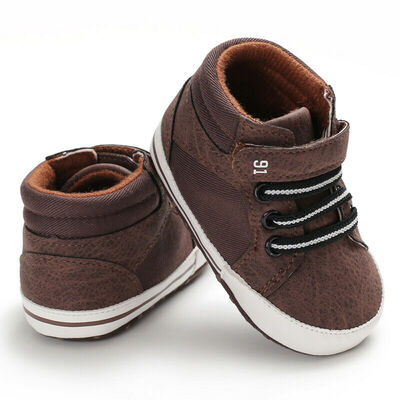 

Newborn Baby Boy Girls Soft Sole Crib Shoes Warm Boots Anti-slip Sneakers 0-18M