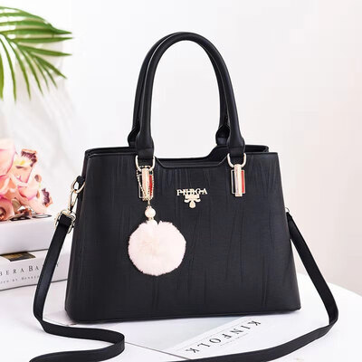 

2019 new ladies handbags European&American fashion trend shoulder bag PU leather casual handbag