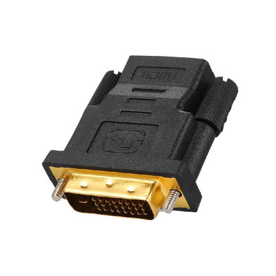 

DVI-D to HD Adapter 1080P Gold Plated DVI DVI-D 241 Pin Male to HD Female Converter for PS4 PC HDTV Projector Blu-ray