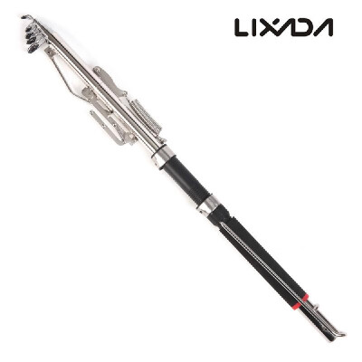 

Lixada Adjustable Telescopic 212427m Fishing Rod Automatic Rod Sea Shore River Lake Fishing Rod with Stainless Steel Ends Fie