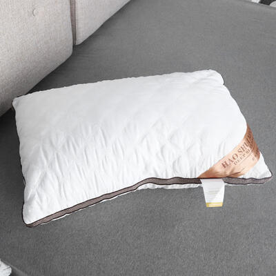 

Greensen Luxury Home Hotel Feather Velvet Pillow Alternative Sleeping Neck Caring Pillow