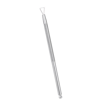 

1Pc Stainless Steel Nail Glue Remover Triangle Head Manicure Cleaner Nail Polish Remover Nail Cuticle Pusher Manicure Gel Polish R