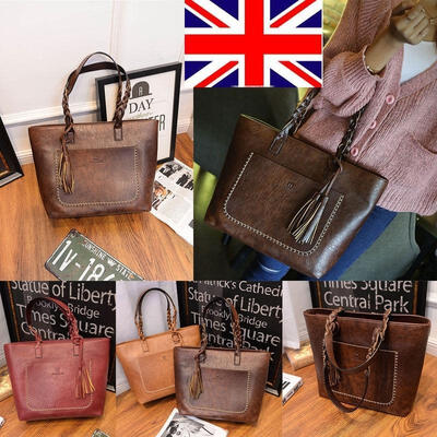 

New Womens Designer Handbag Set Leather Shoulder Messenger Tote Purse Ladies Bag New