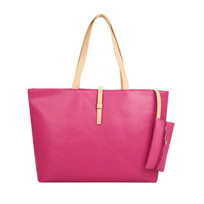 

2018 New Style Fashion Women PU Leather Handbag Shoulder Bag Ladies Bucket Composite Bags Satchel Tote