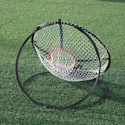 

Golf Aiming Basket Chipping Pitching Practice Net Training Aid Tool Metal Memory Storage Foldable