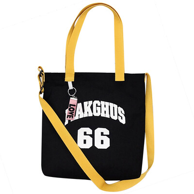 

Tailored Women Casual Canvas Letter Student Handbag All-purpose Single Shoulder Bags