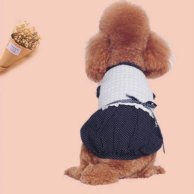 

Pet Dog Summer Polka Dot Dress Pet Clothes Princess Dress Clothing Accessories for Puppy Decoration