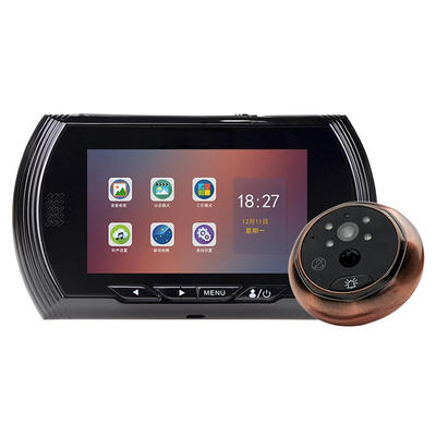 

45 inch IPS Screen Digital Doorbell 170 Degree Camera Peephole Door Bell