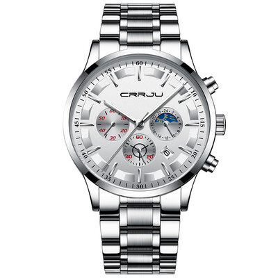 

Gobestart Luxury Mens Sports Watch Fashion Business Six Pin Multi Function Chronograph