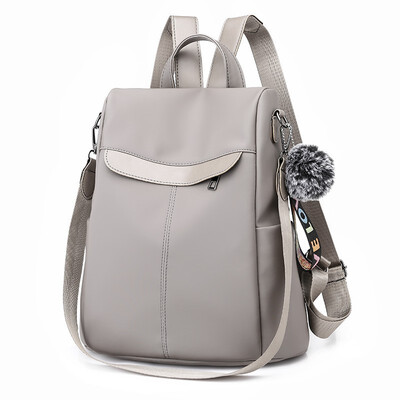 

NovelTeez Backpack female 2018 new Korean version of nylon large capacity college bag casual shopping multi-function collision co