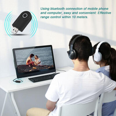 

Greensen Bluetooth Audio Transmitter TV PC Bluetooth 35mm Audio Adapter Transmitter Receiver