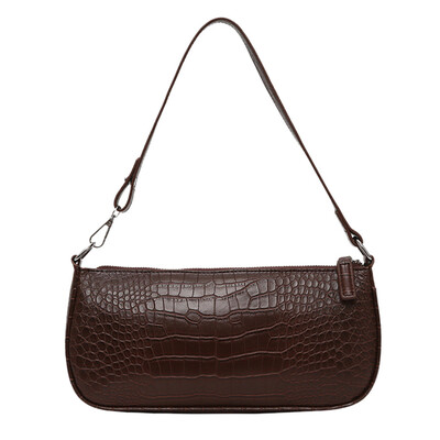 

Retro Alligator Pattern Messenger Bag Women Crocodile Handbags Casual Solid Shoulder Bags For Women 2019 Bolsas T2G