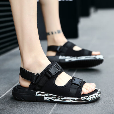 

Summer Vietnamese sandals mens new Korean version of outdoor sandals summer two-character slippers sandals