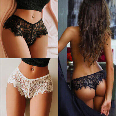 

Women Lady Sexy Briefs Lingerie Low Waist G-string Underwear Panties Thong Sleep