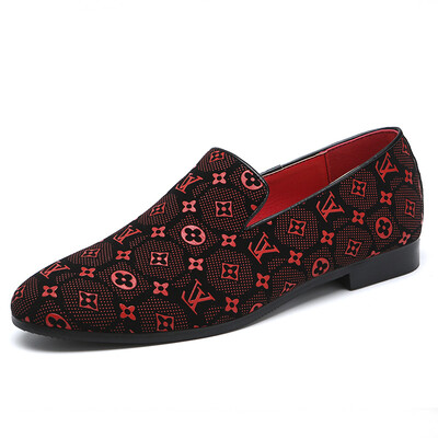 

Korean version of the trend of nightclub hair stylist peas shoes men