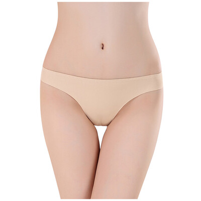 

Toponeto Women Pantie Lce Silk Pure Cotton Base Cloth Sexy T-pants Underpants Underwear