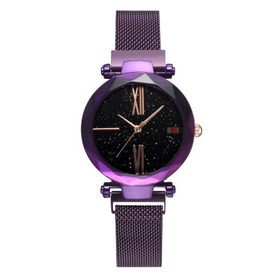 

Explosion models starry sky simple Roman Ling-shaped plate Milan iron stone watch women