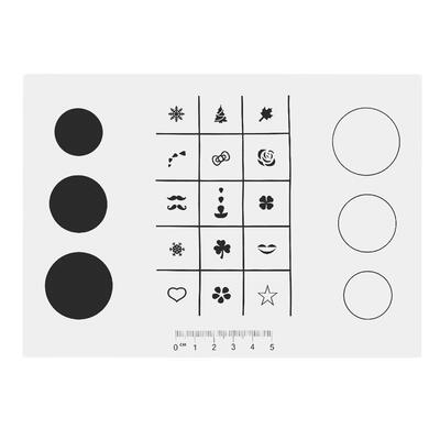 

Women Silicone Nail Art Hand Pad Fingernail Coloring ​Mat Manicure Tools
