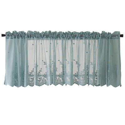 

Greensen 13761cm Simple Style Kitchen Coffee Small Window Curtain Rod Hang Installation