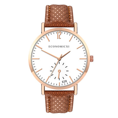 

RM Fashion Simple Belt Watch Single Digital Fake SIngle Eye Female Quartz Watch