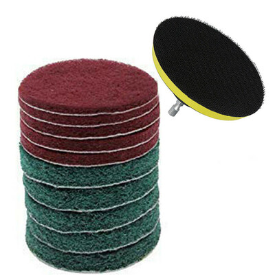 

1Sticky Disk5 Red Scouring Pads5Green Scouring Pads Power Tool Cleaning Kit