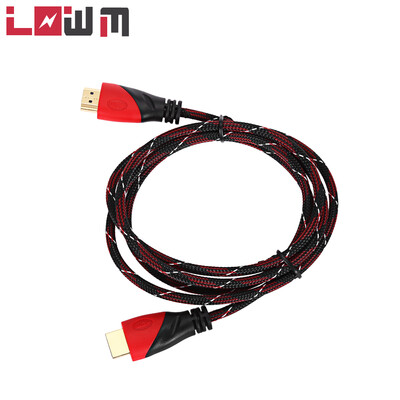 

LWM High Speed Braided HDMI 14 Cable HD 1080P 3D