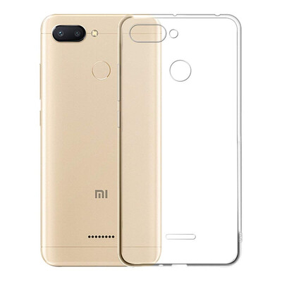 

Transparent Soft TPU Cover Case for Xiaomi Redmi 6