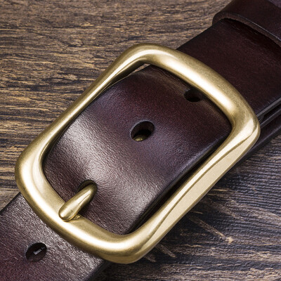 

Leather mens pin buckle belt mens leather belt youth tide casual leather belt