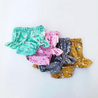 

Toddler Infant Baby Girls Floral Wings Pants Shorts Bottoms PP Bloomers Panties