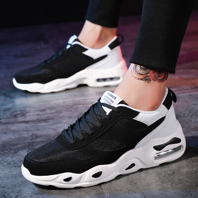 

Summer breathable increase male shoes Korean version of the trend of sports shoes mens casual students cushion shock running shoes