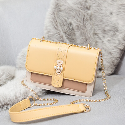 

Female 2019 Xiaofang Bao Korean version Chain Bag Baitie Single Shoulder Slant Bag Summer Girl Bag