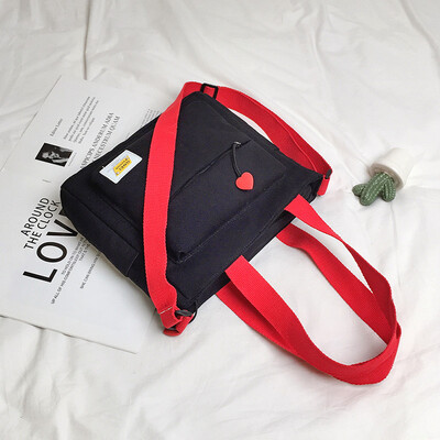 

Summer new small fresh art bag female 2019 new fashion mobile wild single shoulder slung canvas small square bag
