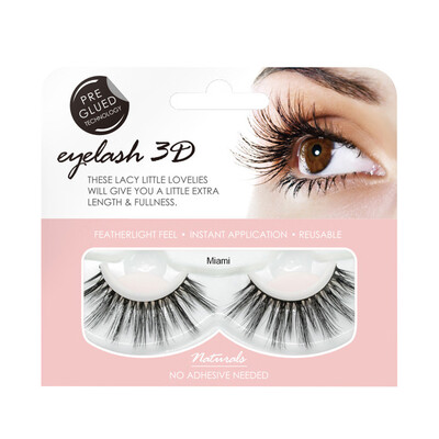 

Gobestart 1 Pair 3D False Lashes Fluffy Strip Eyelashes Long Natural Party Makeup