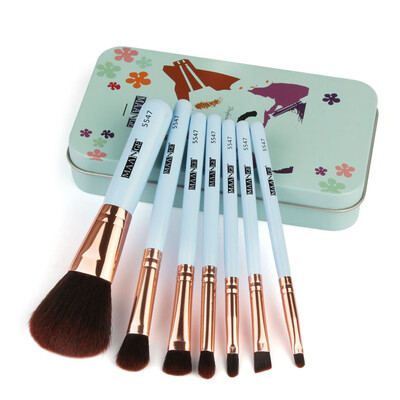 

〖Follure〗7Pc Makeup Brushes Set Powder Foundation Eyeshadow Eyeliner Lip Cosmetic Brush